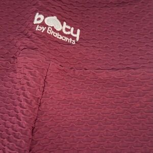 Booty by Brabants Croco Skin Biker Short in Berry